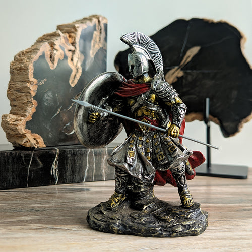 Spartan Defender Statue