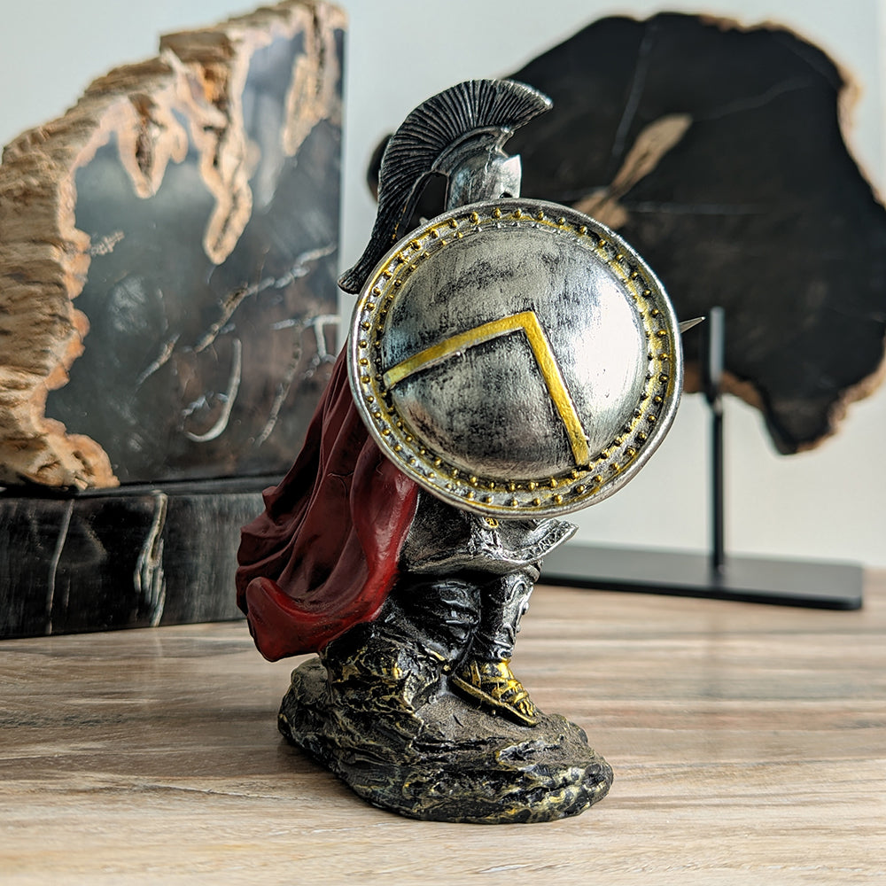Spartan Defender Statue